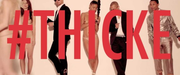Robin Thicke 'Blurred Lines' Video Unrated Version Banned for Topless Women  - YouTube