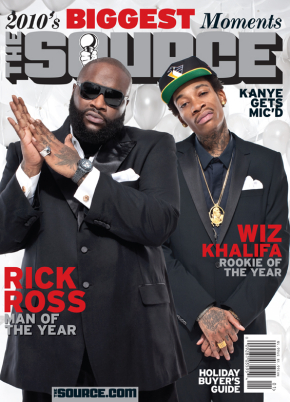 High Class: Rick Ross and Wiz Khalifa Cover Year-End Issue Of The Source