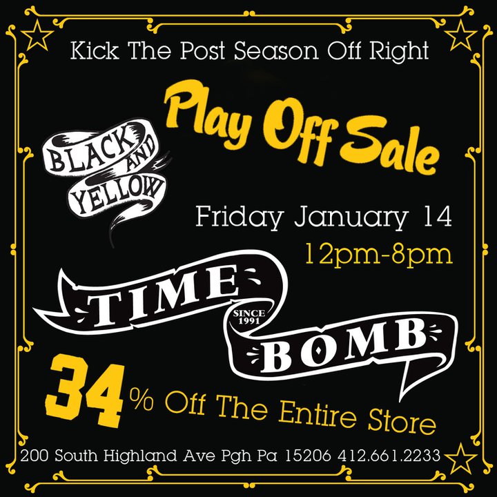 Timebomb Shop Sale