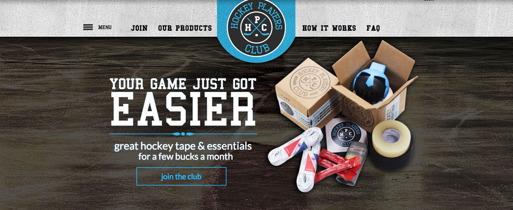 Hockey Subscription Service Has Stick Sense of Humor